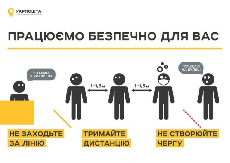 Укрпошта під час карантину працюватиме у звичайному режимі, «щасливі години» не скасують 5 ukrposhta