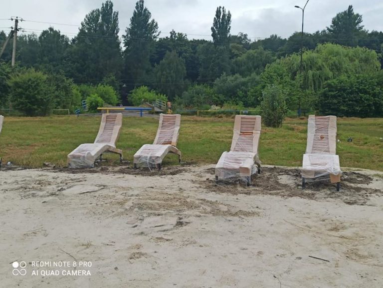 У Бурштині на березі водосховища облаштовують відпочинкову зону 12 106589837 3120418528036101 804141622596644273 n