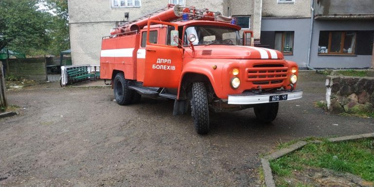 На Долинщині, в Болехові горіла квартира в п'ятиповерховому будинку