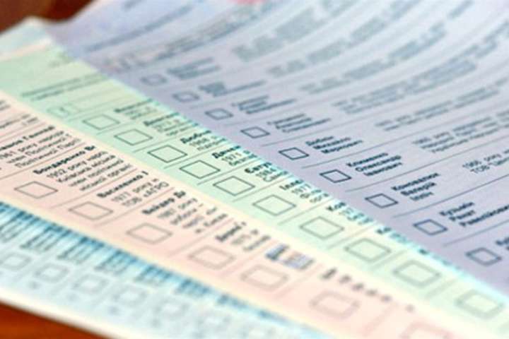 ЦВК затвердила форми та кольори виборчих бюлетенів на місцеві вибори