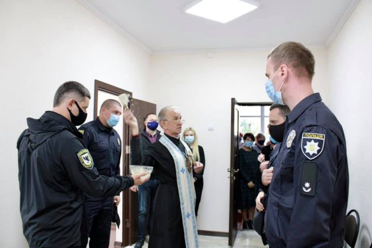 На Калущині відкрили поліцейську станцію (ФОТО) 8 На Калущині у Войнилові відкрили поліцейську станцію.