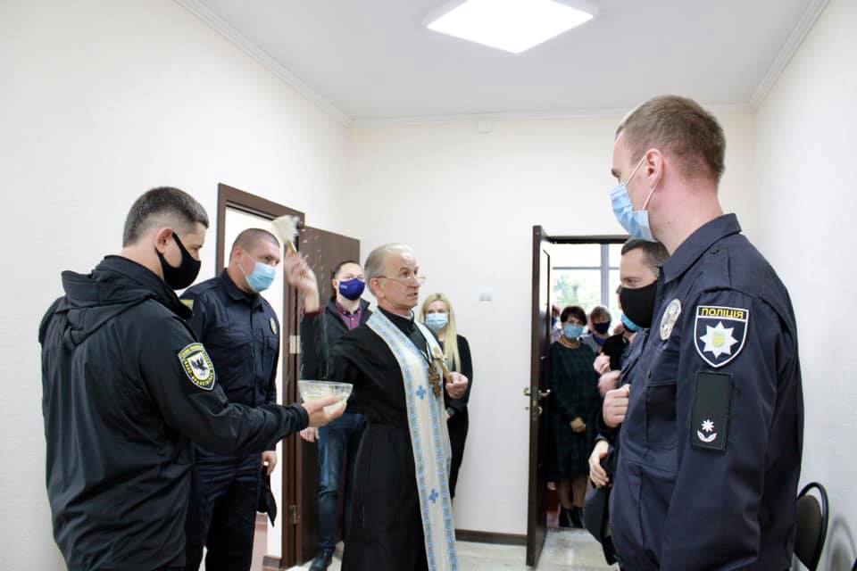 На Калущині у Войнилові відкрили поліцейську станцію.