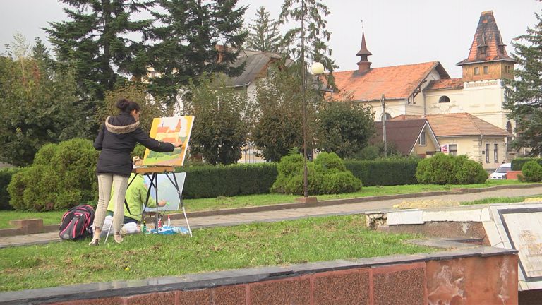 Українські художники та художниці завітали в Коломию на пленер (ВІДЕО) 1 plener kolom 151020