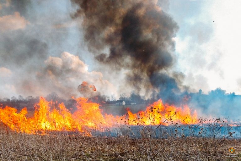 За добу – три пожежі: вогнеборці мали роботу на Косівщині та Калущині 4 0004