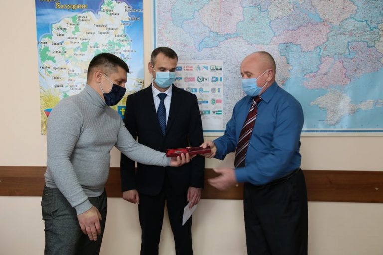 Калушанин отримав нагороду "Заслужений донор України"