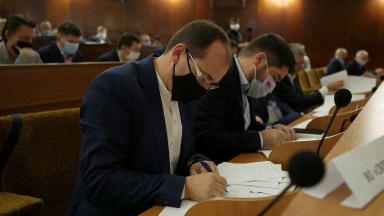 Велика Франківська ОТГ: голова і депутати міськради присягнулися на вірність громаді (ВІДЕО) 5 P1260841 scaled
