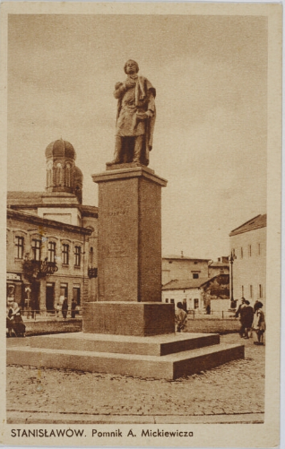Stanis aw w pomnik A. Mickiewicza 1930