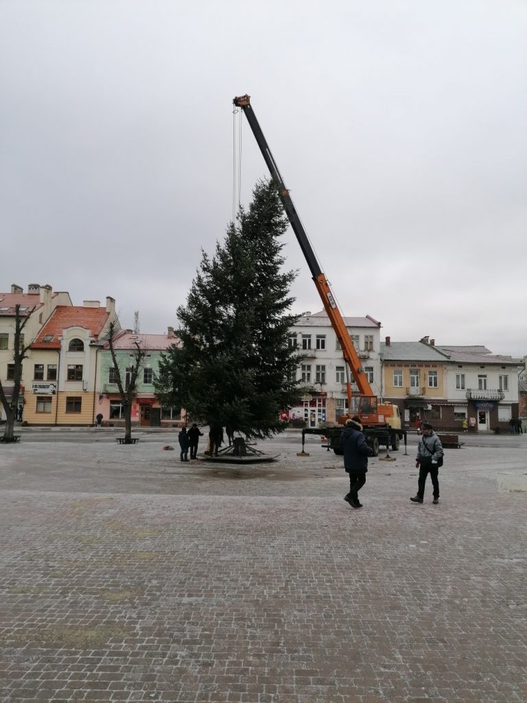 В Калуші цього року буде дві ялинки (ФОТО)