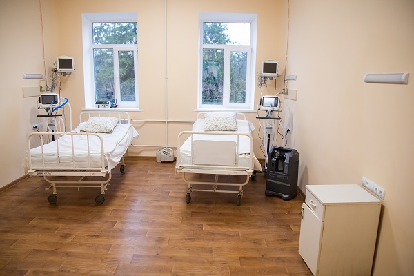 У Тернополі приміщення нового корпусу повністю обладнане для допомоги хворим на Covid-19.