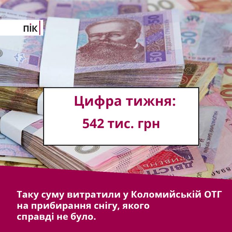 Цифра тижня: понад півмільйона на прибирання снігу, якого не було 10 1 8