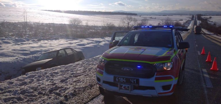 На Долинщині автомобіль з’їхав у кювет 10 Долина, ДТП