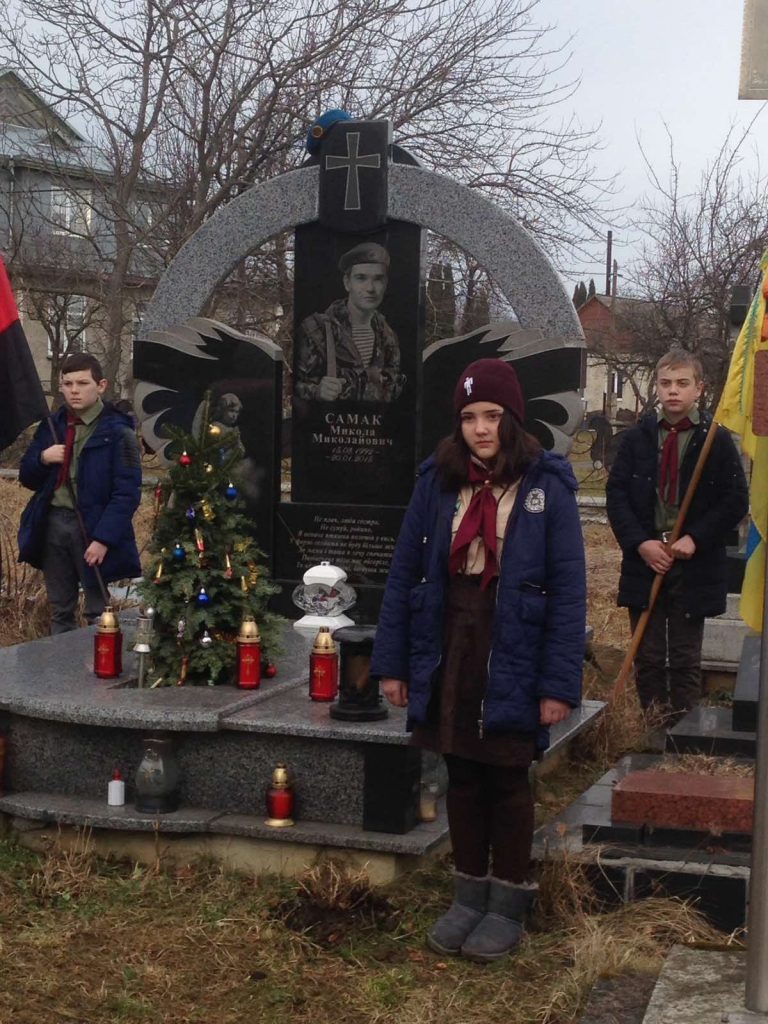 Як на Косівщині вшанували пам'ять кіборга Миколи Самака 7 Як на Косівщині вшанували пам'ять кіборга Миколи Самака