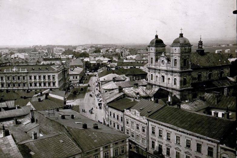Katedraljnyj sobor Sv Voskresinnja Stanislaviv 1915