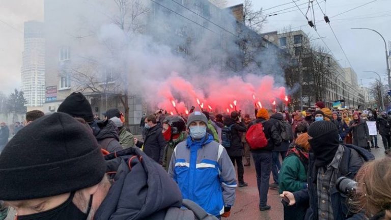 У МВС подякували учасникам мітингу на підтримку Стерненка 10 117322741 photo 2021 02 27 14 13 34