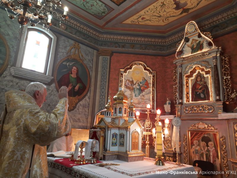 У Болехові вчора відбулася урочиста подія - 150-ліття від дня освячення місцевого храму.