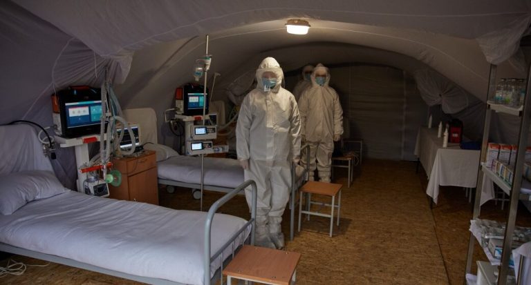 У Богородчанах таки розгорнуть мобільний госпіталь для хворих на коронавірус, уже доправили 12 Завтра у Богородчанах розгортатимуть мобільний госпіталь для хворих на коронавірус