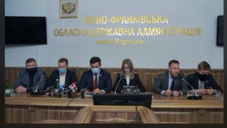 "Слуги народу" провели пресконференцію щодо візиту на Прикарпаття (ВІДЕО) 7 IMG 20210331 210148