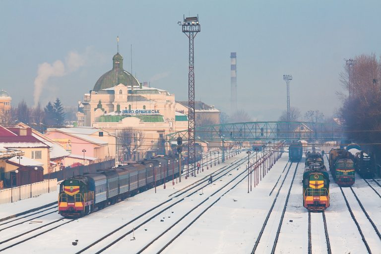 Ivano Frankivsk Railway Station 2010