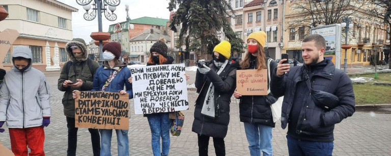 У Франківську виникли суперечки між противниками і прихильниками Маршу жінок 5 zobrazhennya 2021 03 08 174143