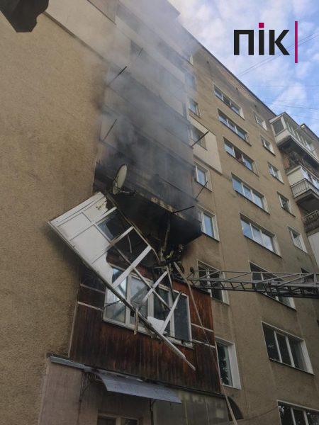 Ранкова пожежа у Франківську: поліцейські розпочали судове розслідування (ФОТО)