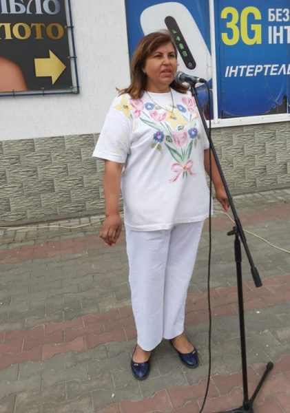 Світлана Козар привітала учасників свята