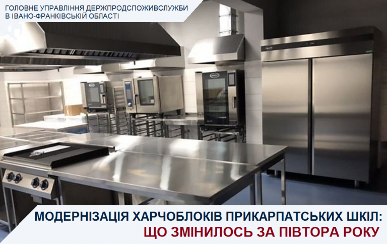 На Прикарпатті не всім шкільним їдальням виділили гроші на ремонт