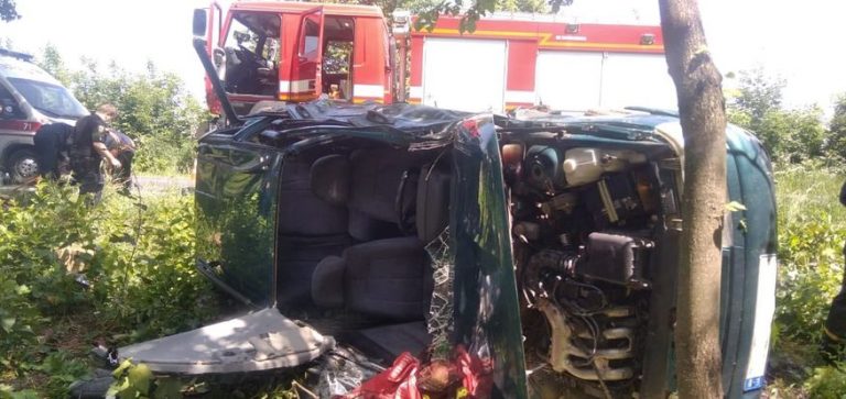 На Прикарпатті автівка вилетіла у кювет та перекинулася: є потерпілий (ФОТО, ВІДЕО) 6 203291653 4043394815780323 1739725828921110140 n