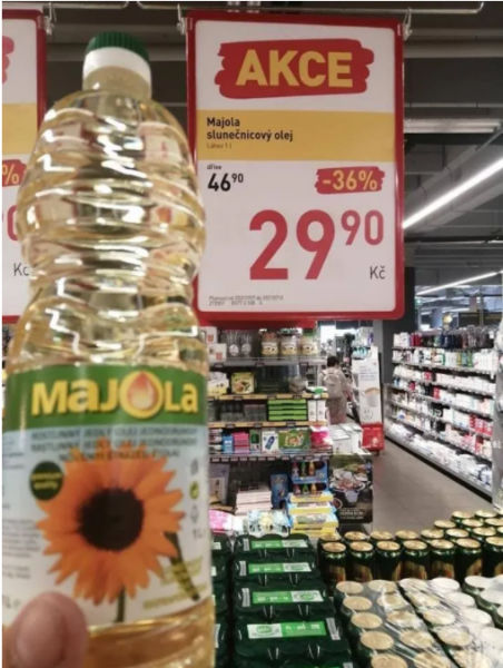 За кордоном українська олія вдвічі дешевша