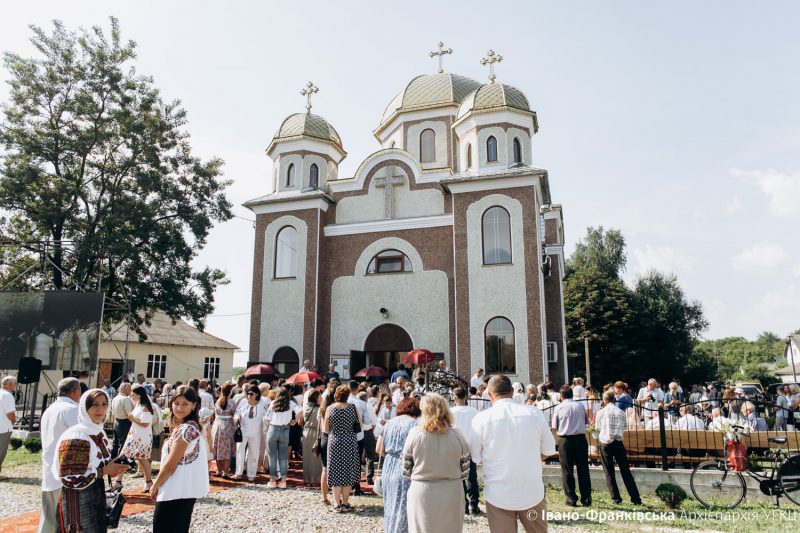 Патріарх Святослав освятив новозбудовану церкву на Галич-горі (ФОТО)