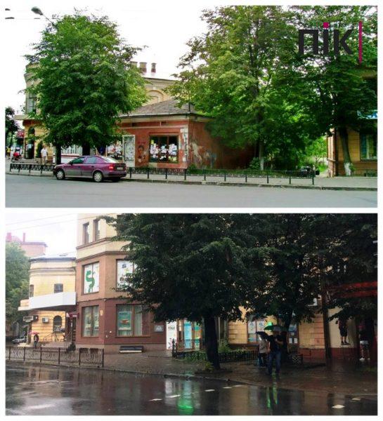 Було-стало: вулиця Василіянок у Франківську без історичної забудови (ФОТО) 6 Було-стало Вулиця Василіянок