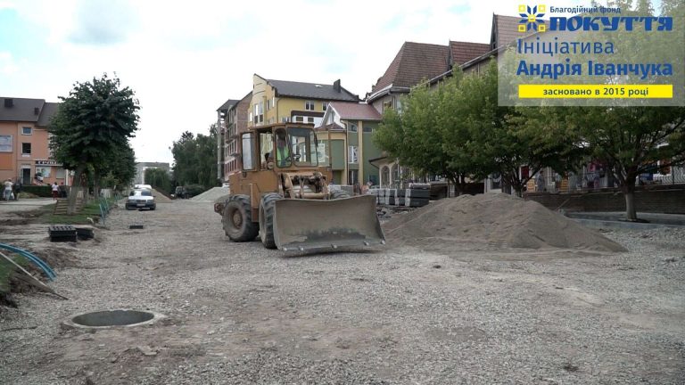 У Городенка незабаром з'явиться світло-музичний фонтан та відреконструйоване середмістя. ФОТО 6 20210823135138 7594