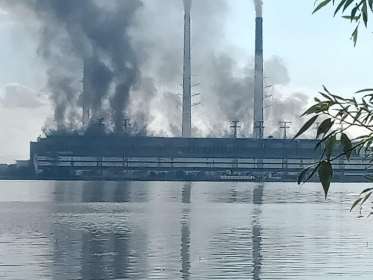 На ДТЕК "Бурштинська ТЕС" загорівся енергоблок (ФОТО)