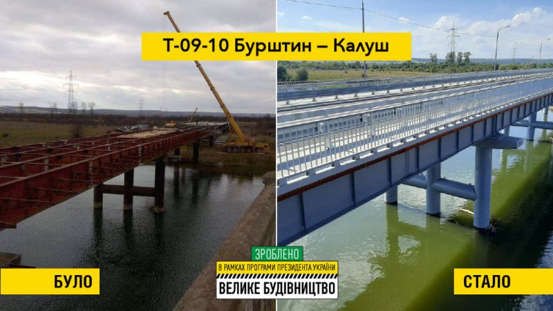 На Прикарпатті за 2 роки збудували та відремонтували 12 мостів (ФОТО)