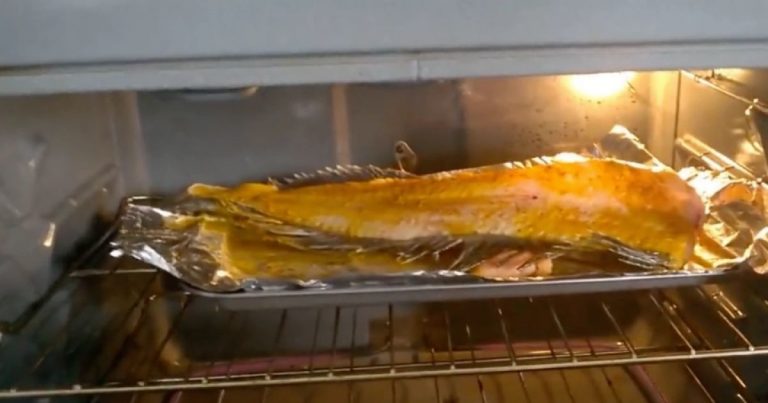 У мережі показали відео, на якому філе риби "вистрибувало" з духовки під час приготування (ВІДЕО)