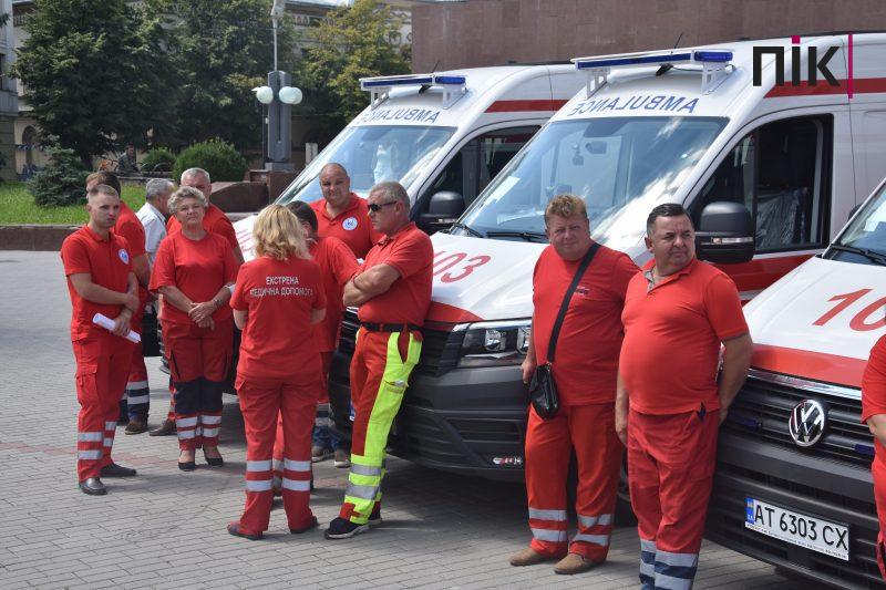 26 нових автомобілів швидкої допомоги отримали райони Прикарпаття