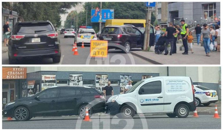 У вечірній час в Івано-Франківську трапилися одразу дві аварії (ФОТО) 9 MyCollages 2021 08 23T183932.310