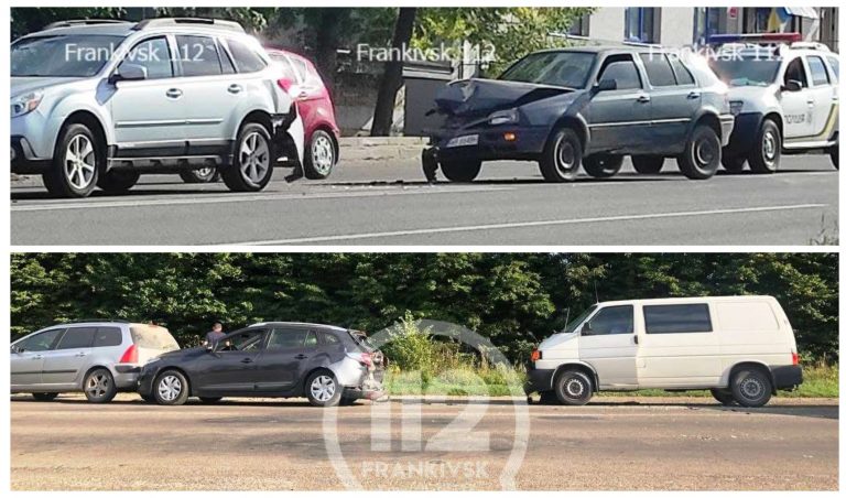 Неподалік Франківська трапилися одразу дві ДТП: рух транспорту ускладнений (ФОТО) 1 MyCollages 2021 09 10T175600.279