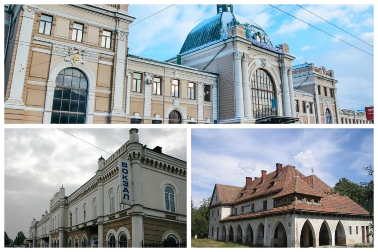 Три вокзали Прикарпаття увійшли у топ-20 найкрасивіших в Україні (ФОТО) 11 MyCollages