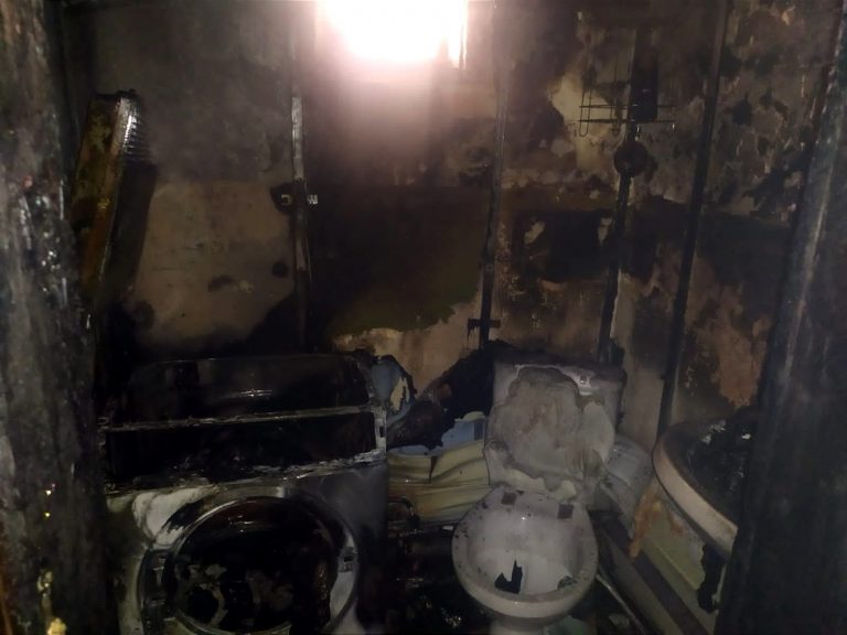 В селі на Долинщині гасили пожежу в літній кухні (ФОТО)