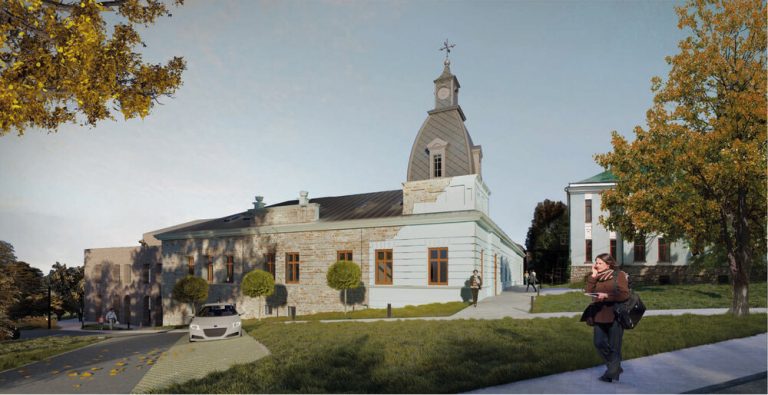 У Калуші показали, як виглядатиме міська Ратуша після реставрації (ФОТО) 9 258435341 4850222698335892 1742695085462106557 n