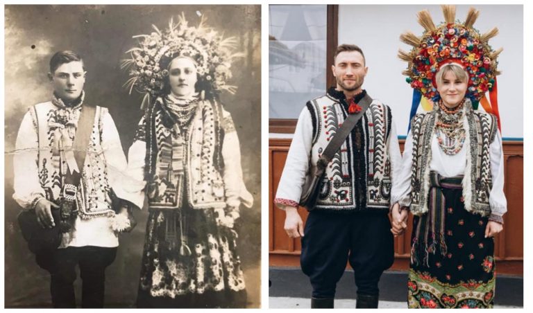 Подружжя з Коломиї відтворило весільну фотографію, якій майже сто років 2 MyCollages 2021 12 14T203609.595