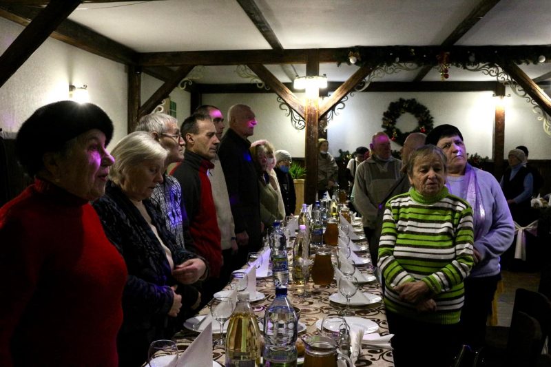 У Коломиї відбувся Різдвяний сніданок для одиноких та літніх людей (ФОТО)