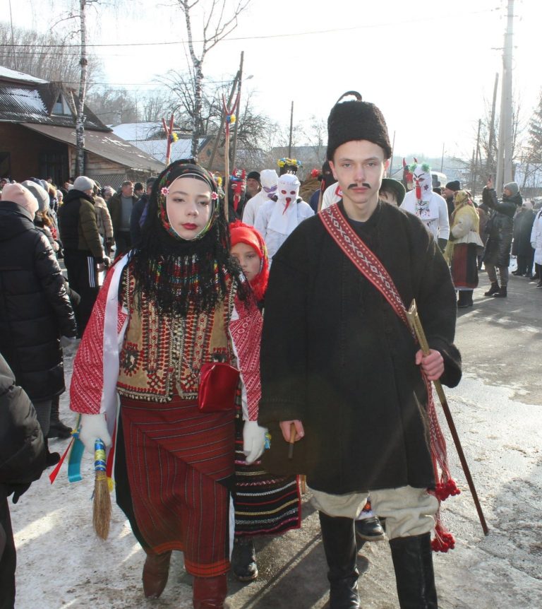 Як на Снятинщині Маланку і Василя водили (ФОТО)