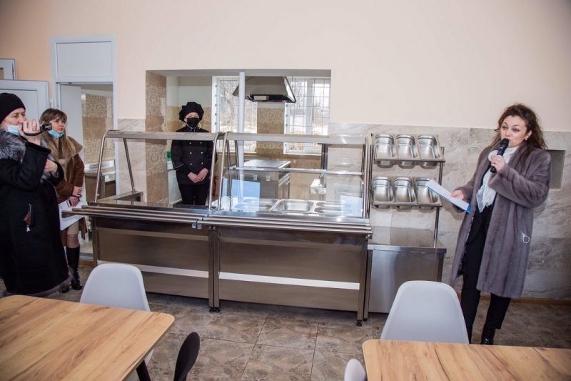 В Уторопівському ліцеї на Косівщині відкрили нову шкільну їдальню (ФОТО)