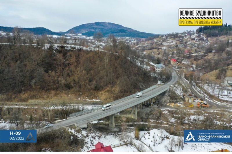 На Франківщині на фінішній прямій ремонт найскладнішого мосту області (ФОТО)
