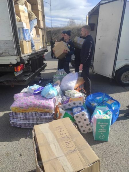 Як українські прикордонники зустрічають гуманітарну допомогу від країн ЄС (ФОТО)