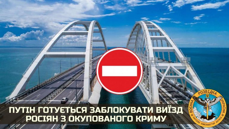 Путін готується заблокувати виїзд росіян з окупованого Криму