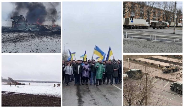 Гарячі точки війни: окупація Херсону, бої за Миколаїв та ворожа техніка у Енергодарі (ФОТО, ВІДЕО) 6 MyCollages 2022 03 04T150745.044