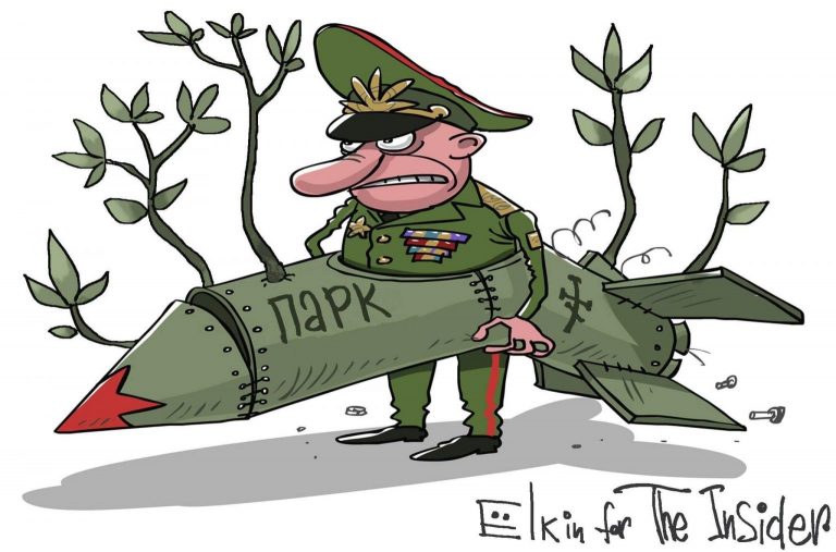 Бронежилети з картону, а захист танків - з лотків яєць: голова НАЗК України подякував міністру оборони РФ 12 shojgu karykatura 1536x1013 1