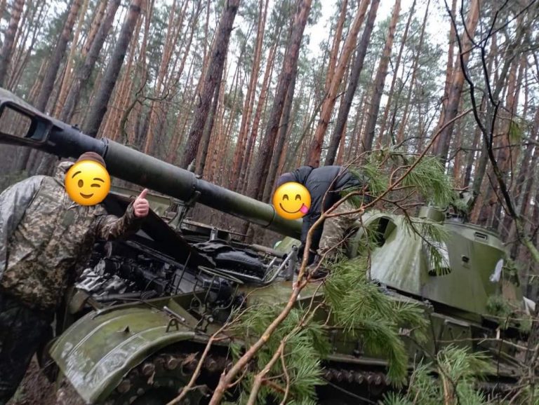 На Чернігівщині сили ЗСУ поповнили запаси "трофейною" технікою (ФОТО) 8 FB IMG 1648885204524